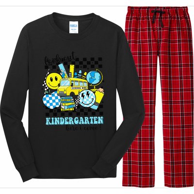 Look Out Kindergarten Here I Come Back To School Gift Long Sleeve Pajama Set