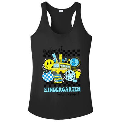 Look Out Kindergarten Here I Come Back To School Gift Ladies PosiCharge Competitor Racerback Tank