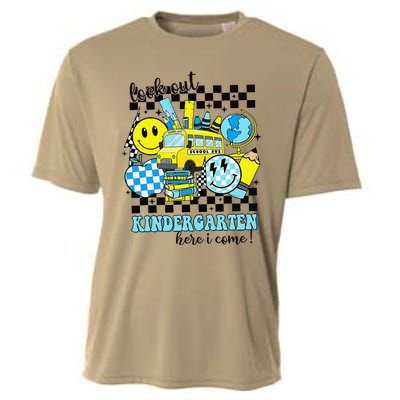 Look Out Kindergarten Here I Come Back To School Gift Cooling Performance Crew T-Shirt