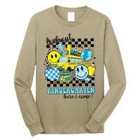 Look Out Kindergarten Here I Come Back To School Gift Long Sleeve Shirt