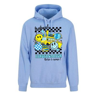 Look Out Kindergarten Here I Come Back To School Gift Unisex Surf Hoodie