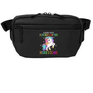 Look Out Kindergarten Here I Come Unicorn Back To School Crossbody Pack