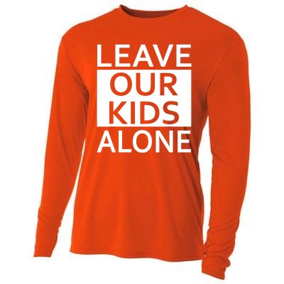 Leave Our Kids Alone Cooling Performance Long Sleeve Crew