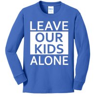 Leave Our Kids Alone Kids Long Sleeve Shirt