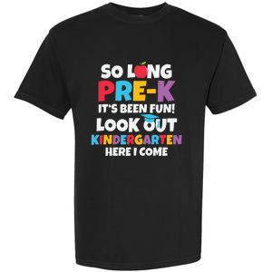 Look Out Kindergarten PreK Graduate Preschool Graduation Garment-Dyed Heavyweight T-Shirt