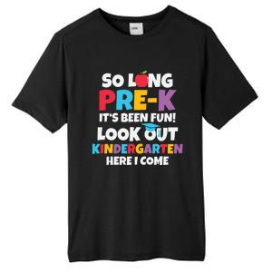 Look Out Kindergarten PreK Graduate Preschool Graduation Tall Fusion ChromaSoft Performance T-Shirt