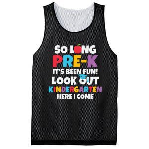 Look Out Kindergarten PreK Graduate Preschool Graduation Mesh Reversible Basketball Jersey Tank