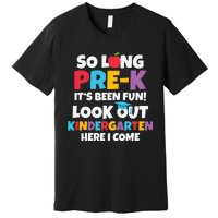 Look Out Kindergarten PreK Graduate Preschool Graduation Premium T-Shirt