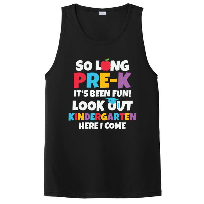 Look Out Kindergarten PreK Graduate Preschool Graduation PosiCharge Competitor Tank