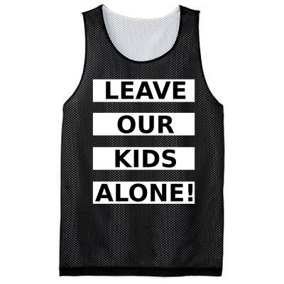 Leave Our Kids Alone Mesh Reversible Basketball Jersey Tank