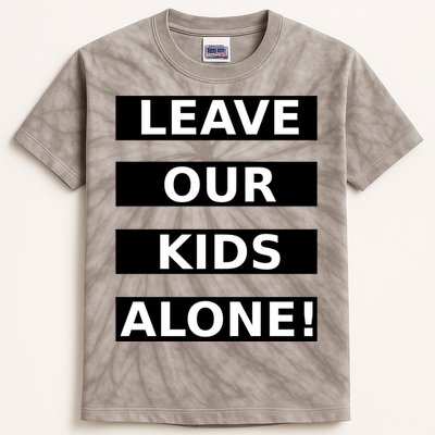 Leave Our Kids Alone Kids Tie-Dye T-Shirt