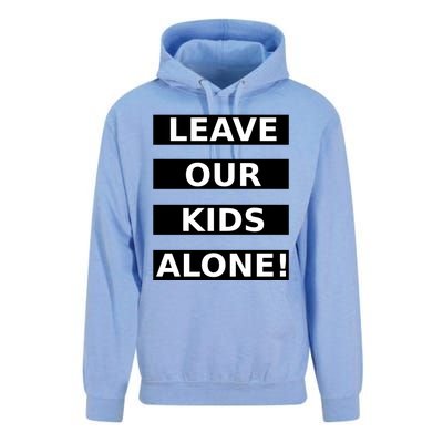 Leave Our Kids Alone Unisex Surf Hoodie