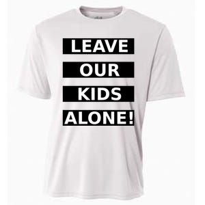 Leave Our Kids Alone Cooling Performance Crew T-Shirt