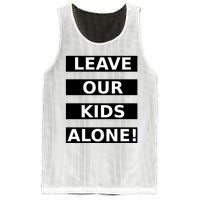 Leave Our Kids Alone Mesh Reversible Basketball Jersey Tank