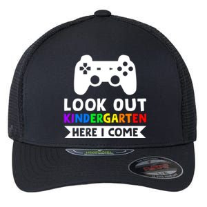 Look Out Kindergarten Here I Come Kindergartens Gift Flexfit Unipanel Trucker Cap