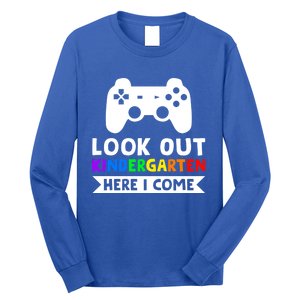 Look Out Kindergarten Here I Come Kindergartens Gift Long Sleeve Shirt