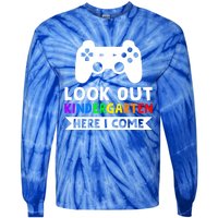 Look Out Kindergarten Here I Come Kindergartens Gift Tie-Dye Long Sleeve Shirt