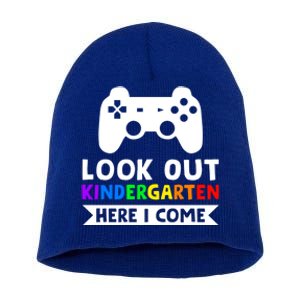 Look Out Kindergarten Here I Come Kindergartens Gift Short Acrylic Beanie