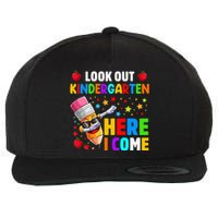 Look Out kindergarten Here I Come Back To School Wool Snapback Cap