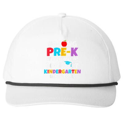 Look Out Kindergarten PreK Graduate Preschool Graduation Snapback Five-Panel Rope Hat