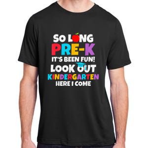 Look Out Kindergarten PreK Graduate Preschool Graduation Adult ChromaSoft Performance T-Shirt