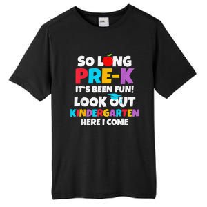 Look Out Kindergarten PreK Graduate Preschool Graduation Tall Fusion ChromaSoft Performance T-Shirt