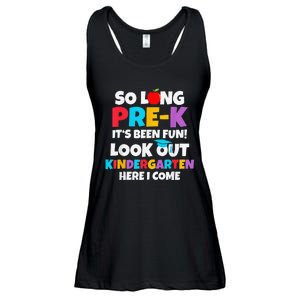 Look Out Kindergarten PreK Graduate Preschool Graduation Ladies Essential Flowy Tank