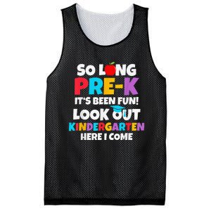 Look Out Kindergarten PreK Graduate Preschool Graduation Mesh Reversible Basketball Jersey Tank