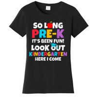 Look Out Kindergarten PreK Graduate Preschool Graduation Women's T-Shirt