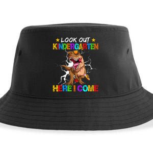 Look Out Kindergarten Here I Come Back To School Sustainable Bucket Hat