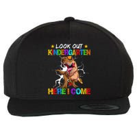 Look Out Kindergarten Here I Come Back To School Wool Snapback Cap