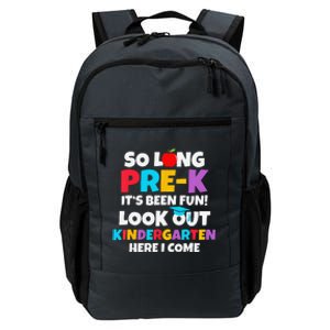 Look Out Kindergarten Prek Graduate Preschool Graduation Daily Commute Backpack