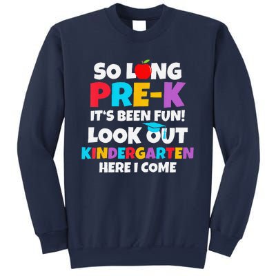 Look Out Kindergarten Prek Graduate Preschool Graduation Sweatshirt