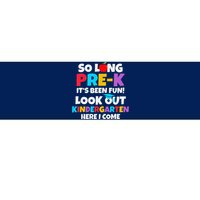 Look Out Kindergarten Prek Graduate Preschool Graduation Bumper Sticker