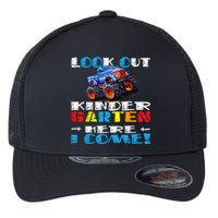 Look Out Kindergarten Here I Come Funny Monster Truck Flexfit Unipanel Trucker Cap