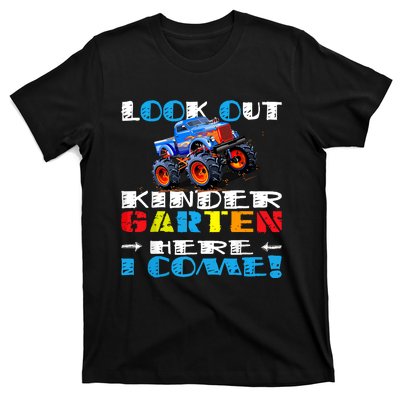 Look Out Kindergarten Here I Come Funny Monster Truck T-Shirt