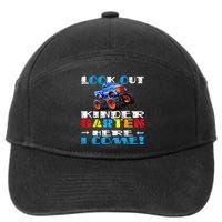 Look Out Kindergarten Here I Come Funny Monster Truck 7-Panel Snapback Hat