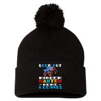 Look Out Kindergarten Here I Come Funny Monster Truck Pom Pom 12in Knit Beanie