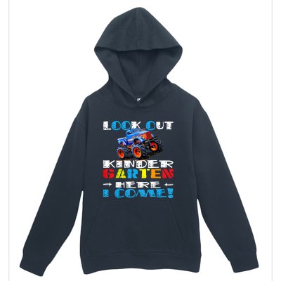 Look Out Kindergarten Here I Come Funny Monster Truck Urban Pullover Hoodie