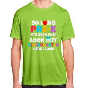 Look Out Kindergarten PreK Graduate Preschool Graduation Adult ChromaSoft Performance T-Shirt