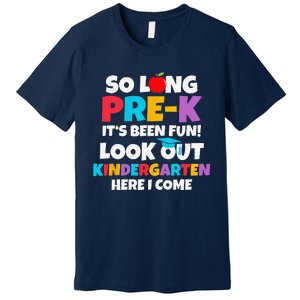 Look Out Kindergarten PreK Graduate Preschool Graduation Premium T-Shirt