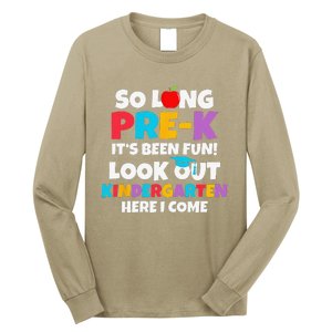 Look Out Kindergarten PreK Graduate Preschool Graduation Long Sleeve Shirt