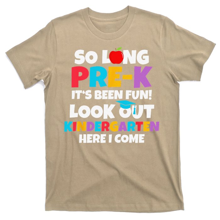 Look Out Kindergarten PreK Graduate Preschool Graduation T-Shirt