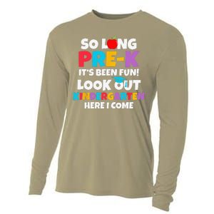 Look Out Kindergarten PreK Graduate Preschool Graduation Cooling Performance Long Sleeve Crew