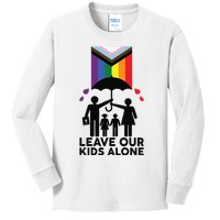 Leave Our Kids Alone Protect Our Children Kids Long Sleeve Shirt