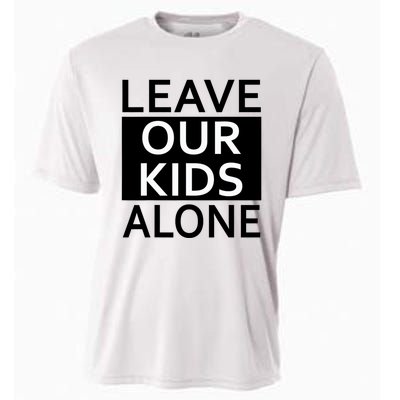 Leave Our Kids Alone Save The Children Protest Cooling Performance Crew T-Shirt