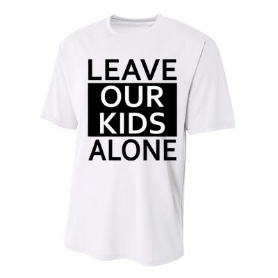 Leave Our Kids Alone Save The Children Protest Performance Sprint T-Shirt