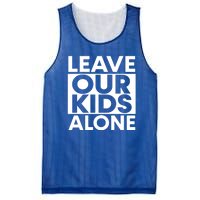 Leave Our Kids Alone Save The Children Protest Mesh Reversible Basketball Jersey Tank