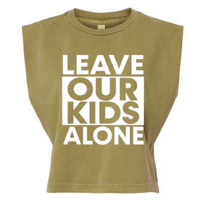 Leave Our Kids Alone Save The Children Protest Garment-Dyed Women's Muscle Tee