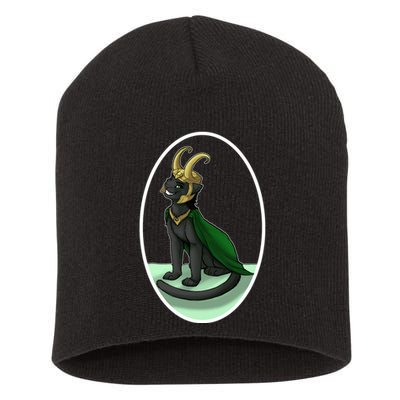 Lokikitty Short Acrylic Beanie